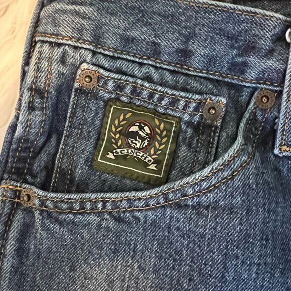 Cinch Jeans Mens Sz 33x32 Green Label Relaxed Tapered Western Work Ranch Cowboy - Picture 4 of 8